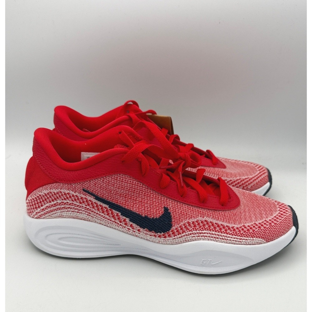 Nike G.T. Hustle Academy Shoes Mens 8.5 Red Obsidian Basketball FJ7791-600
